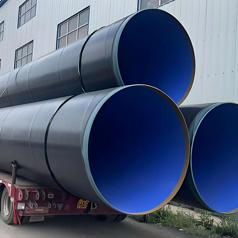 API 5L X42 3PE Coated Spiral Steel Pipe