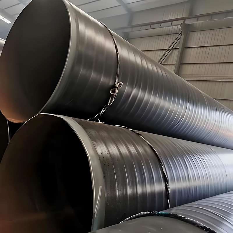 Buried pipeline solution: API 5L X52 3PE spiral steel pipe for long-distance transport