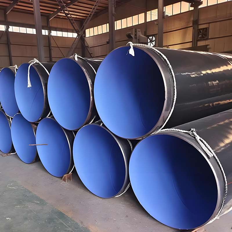 API 5L X52 coated spiral steel pipe for long-distance oil and gas transportation