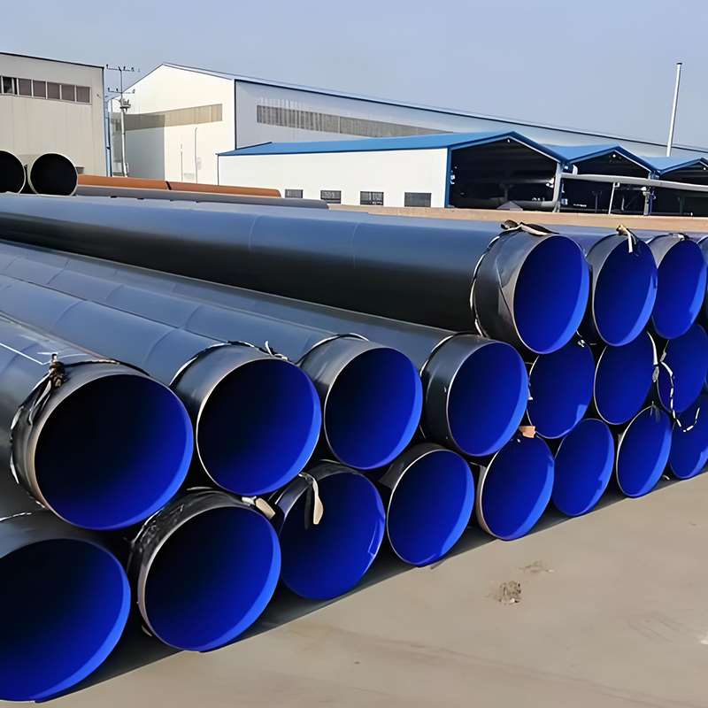 High-strength X52 spiral welded pipe with 3LPE/FBE anti-corrosion coating