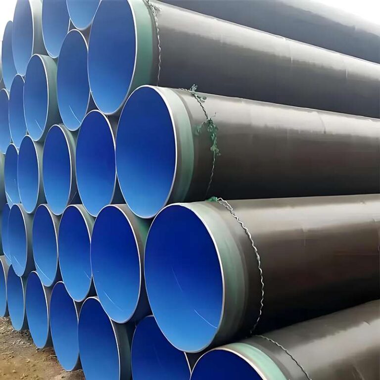 X60 spiral welded steel pipe with 3PE or FBE anti-corrosion coating for long-distance projects