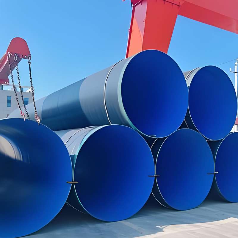 API 5L X60 coated SSAW steel pipe for high-pressure oil and gas transmission pipelines