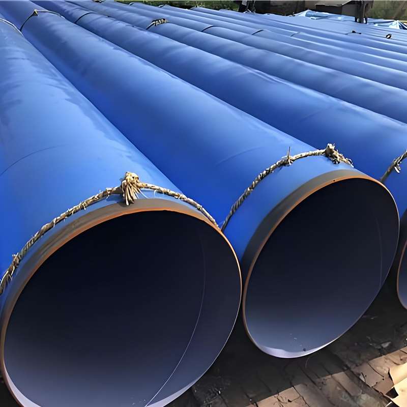 High quality fusion bonded epoxy (FBE) spiral steel pipe for water and industrial use