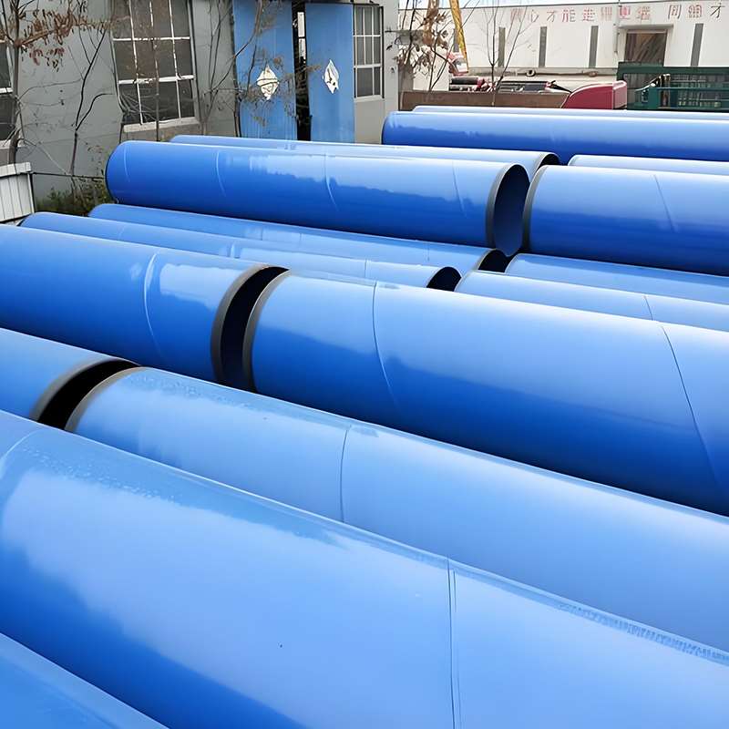 FBE coated spiral steel pipe for oil and gas pipeline transportation