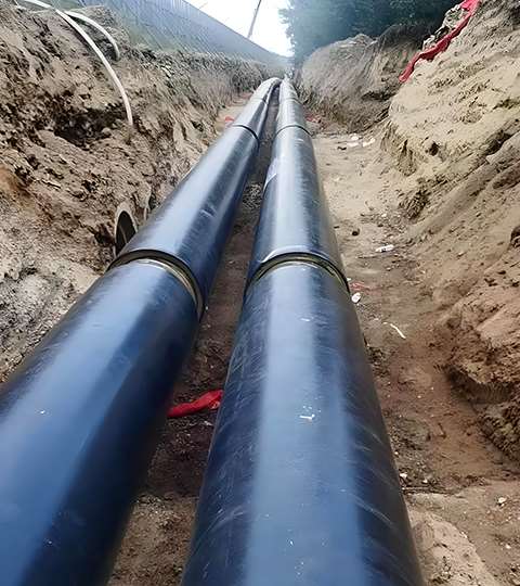 Industrial Heating Pipeline Project