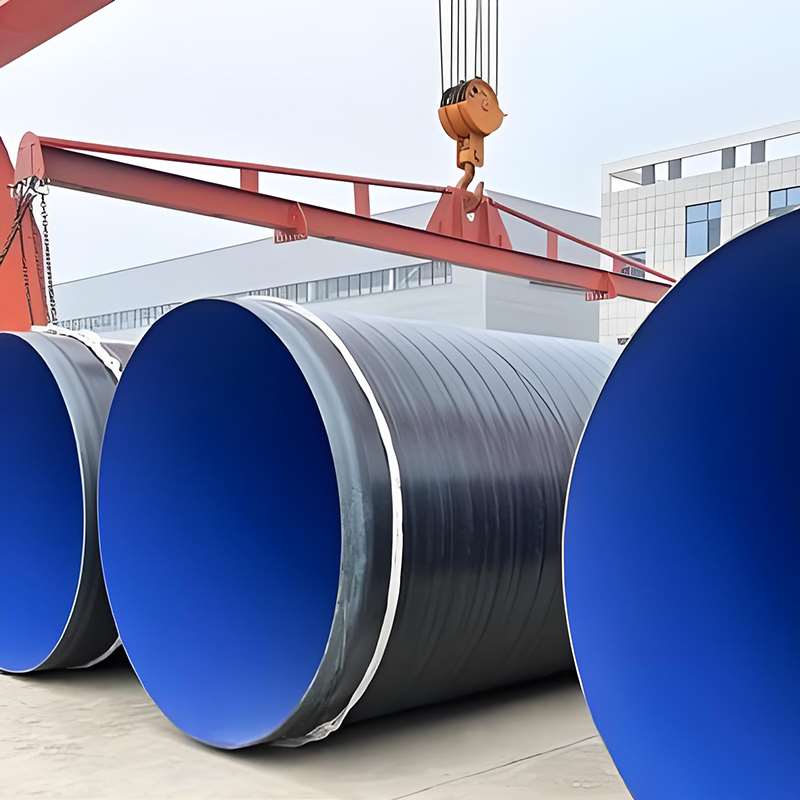 API 5L Large Diameter 3PE Coated Steel Pipe Ready for Pipeline Projects