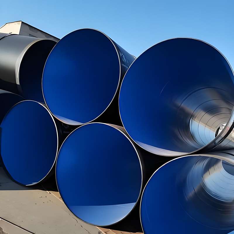 Large Diameter Coated Spiral Steel Pipe for Oil and Gas Pipeline Projects