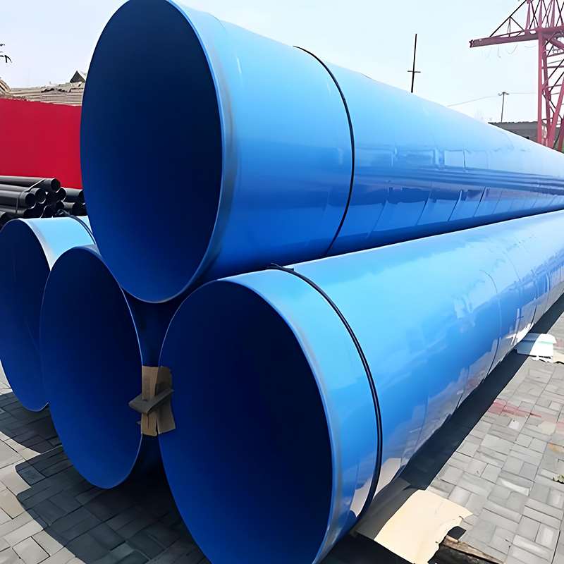 Large diameter FBE coated SSAW steel pipe for oil and gas transmission pipelines