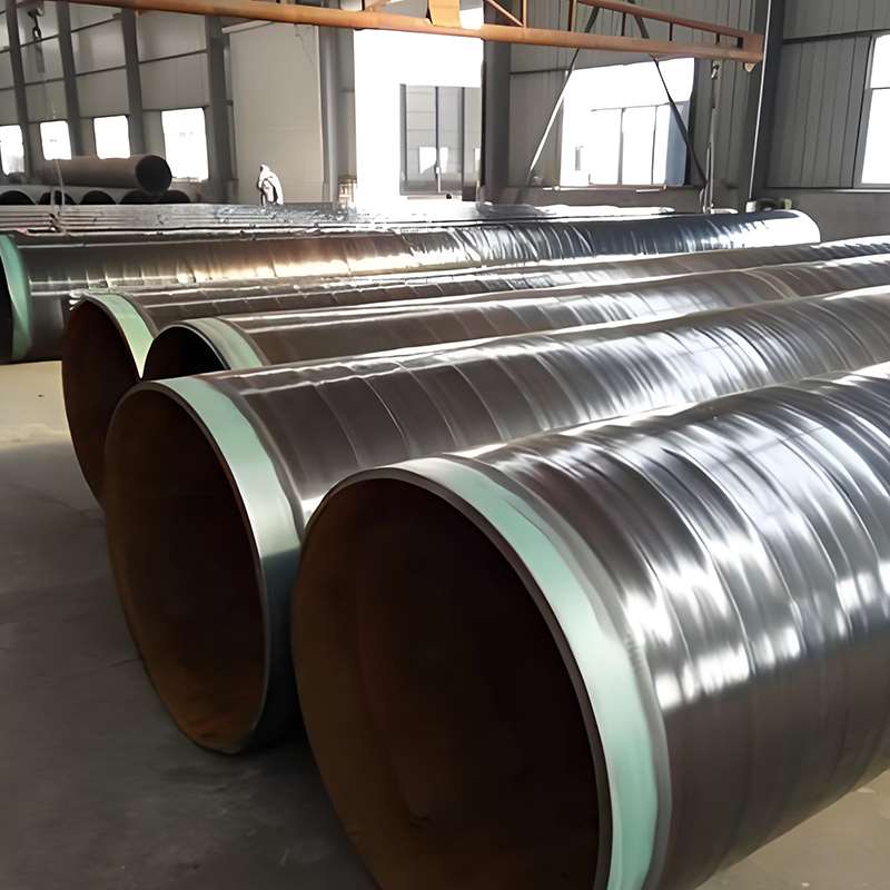 Heavy Duty Underground 3PE Coated Steel Pipe for Long-Distance Buried Pipeline Systems